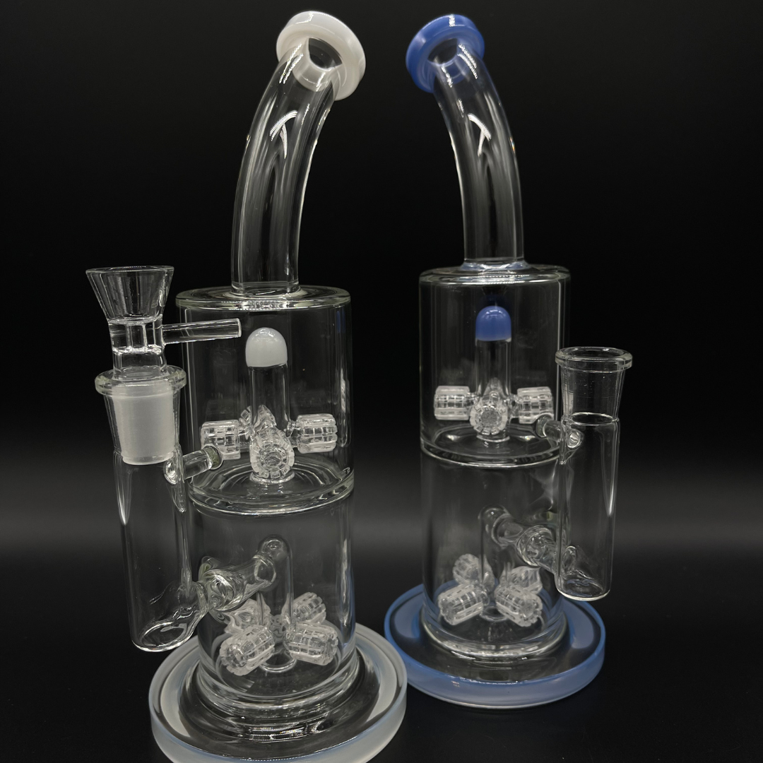 Double Helix Glass Bong – Koala Puffs Official Website